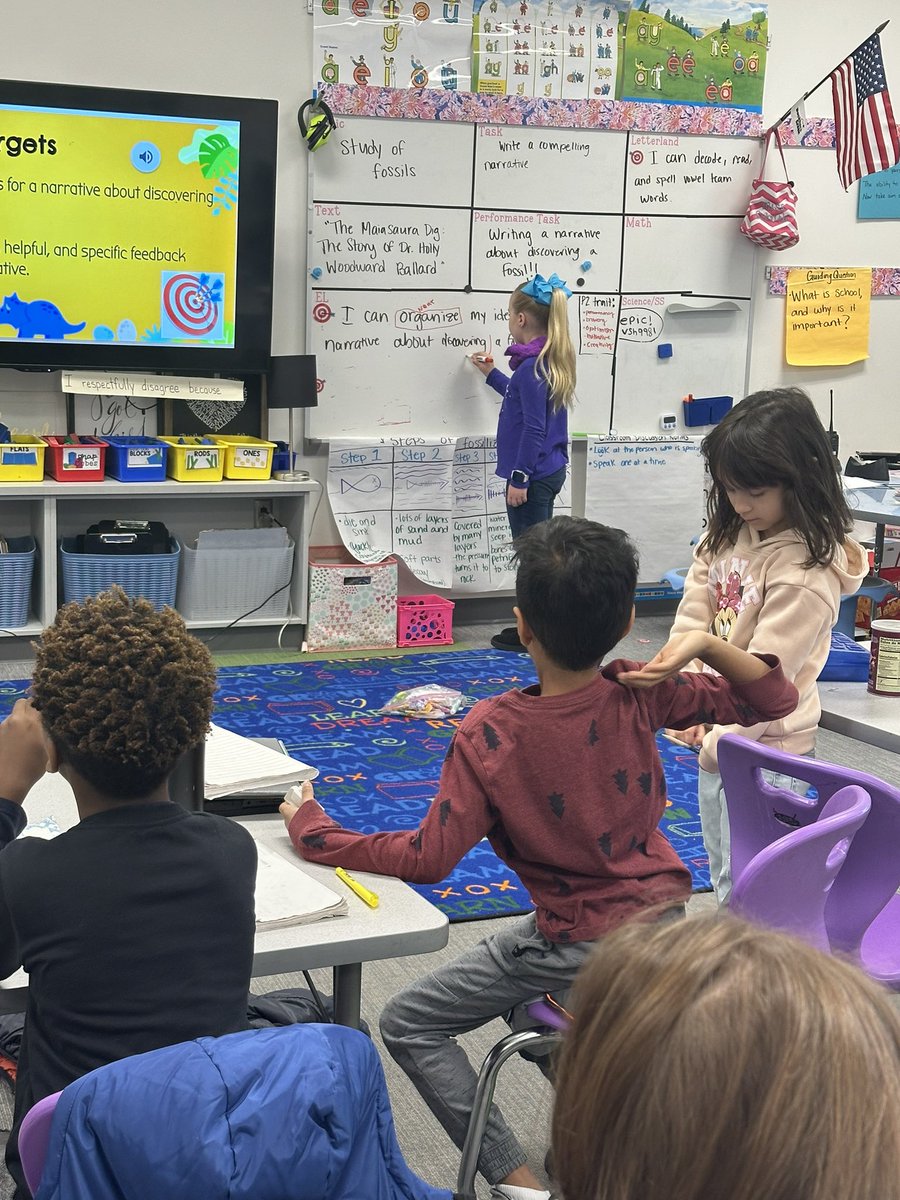 Today we had a student leader guide our class discussion on unpacking meaningful vocabulary within our <a href="/ELeducation/">EL Education</a> learning targets. #marvelousmartins <a href="/BuckhornCreekES/">Buckhorn Creek ES</a>