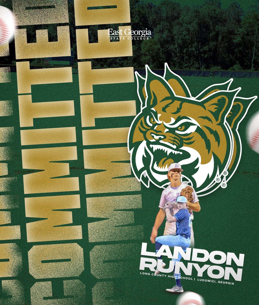 I'm extremely blessed to announce my commitment to <a href="/EG_Baseball/">East Georgia State College Baseball</a> where I will further my academic and athletic career. Without God none of this would be possible. Also a big thanks to my family, friends, and coaches for helping me during this process! #gobobcats <a href="/LongBaseball1/">Long Baseball</a>