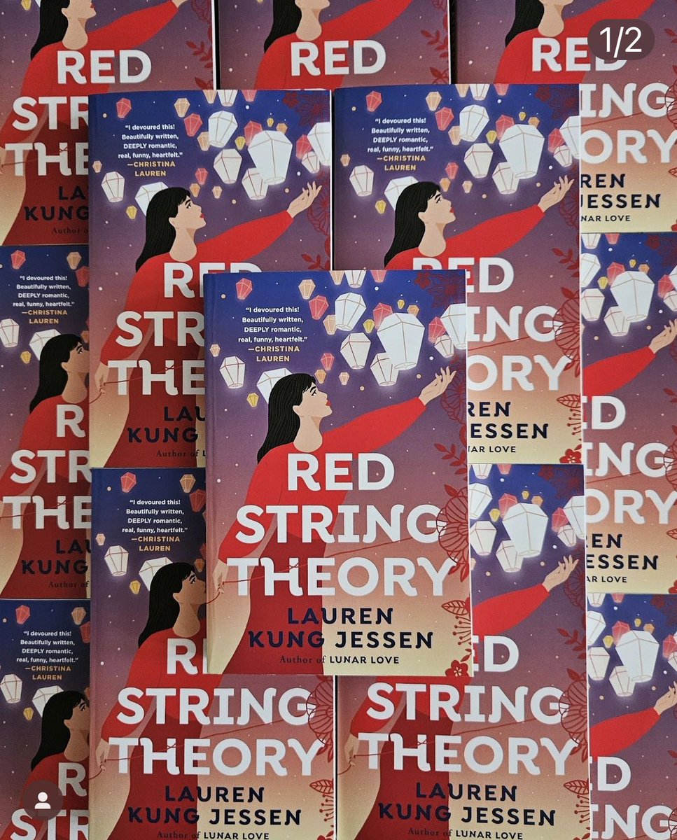 Happy happy pub day @LaurenKJessen! I adored LUNAR LOVE and I can’t wait to read RED STRING THEORY!