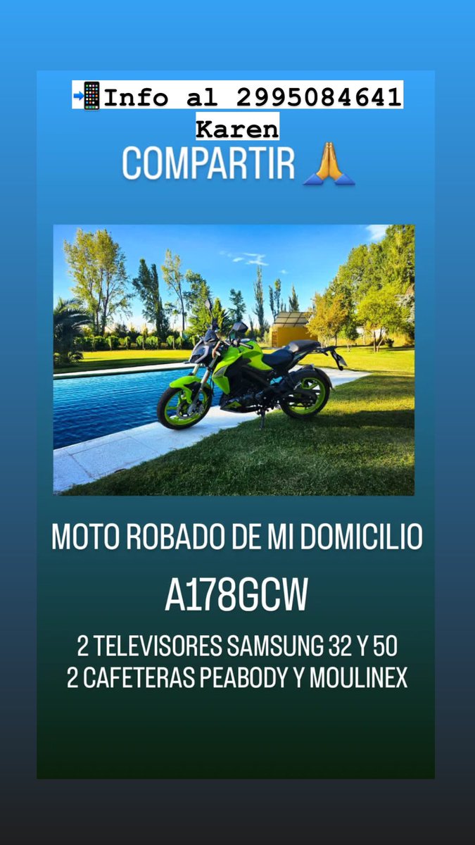 andyaxel18's tweet photo. Plottier - BARIO ECOR - Hoy 09/01 alrededor de las 11am si alguien vio algo por favor contactarse.

DIFUNDIR - https://t.co/JG4c82UMW5