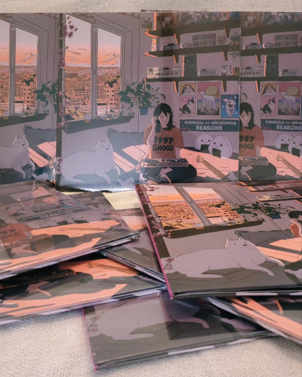 shogonodo's tweet image. With my bro @97specials we've put a 1st batch of 14 vinyls up for sale on bandcamp ✨️ 

Buy your vinyl: 97special.bandcamp.com/album/seasons-…

If you missed the pre-orders, this is your chance to get your copy 👀 

The unit price is 35€.

If you have any questions, contact us.