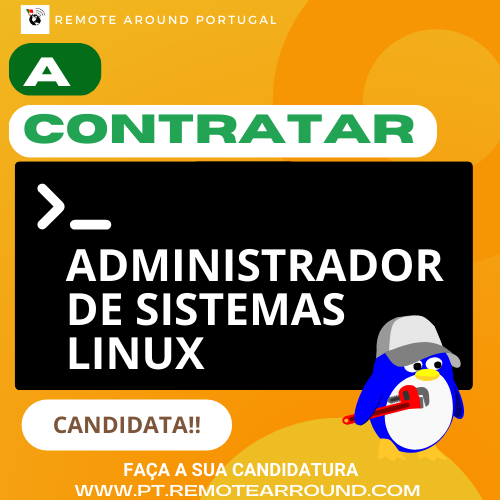 RemoteAroundPT's tweet photo. 🌐✨ Estamos à Procura de um Administrador de Sistemas Linux! 🚀💻

LISBOA https://t.co/h0tXctnATS

ADMINISTRADOR PORTUGAL https://t.co/y8tjI8ag4y

#remotearoundpt #vacancies #AdminLinux #EmpregoTI #LisboaJobs #DesenvolvimentoPessoal #CarreiraTI #TeamOnRising #LinuxAdministrator https://t.co/Ma23Dzr0BY