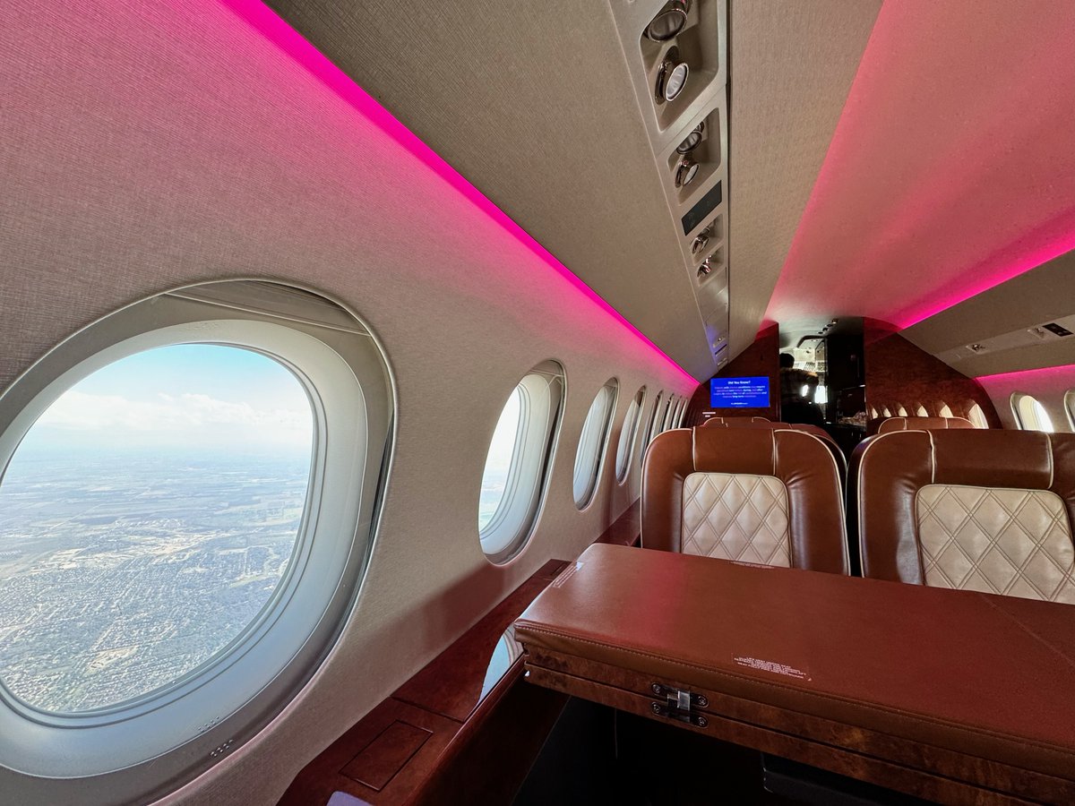 AviationSaturn's tweet photo. Indulge in the exquisite comfort and elegance of our aircraft interior. Every detail is meticulously designed to create a luxurious and inviting atmosphere. Sit back, relax, and enjoy the journey in style. ✈️✨ 

#LuxuryTravel #InflightElegance #flyinginstyle https://t.co/GgZ6cexZ4a