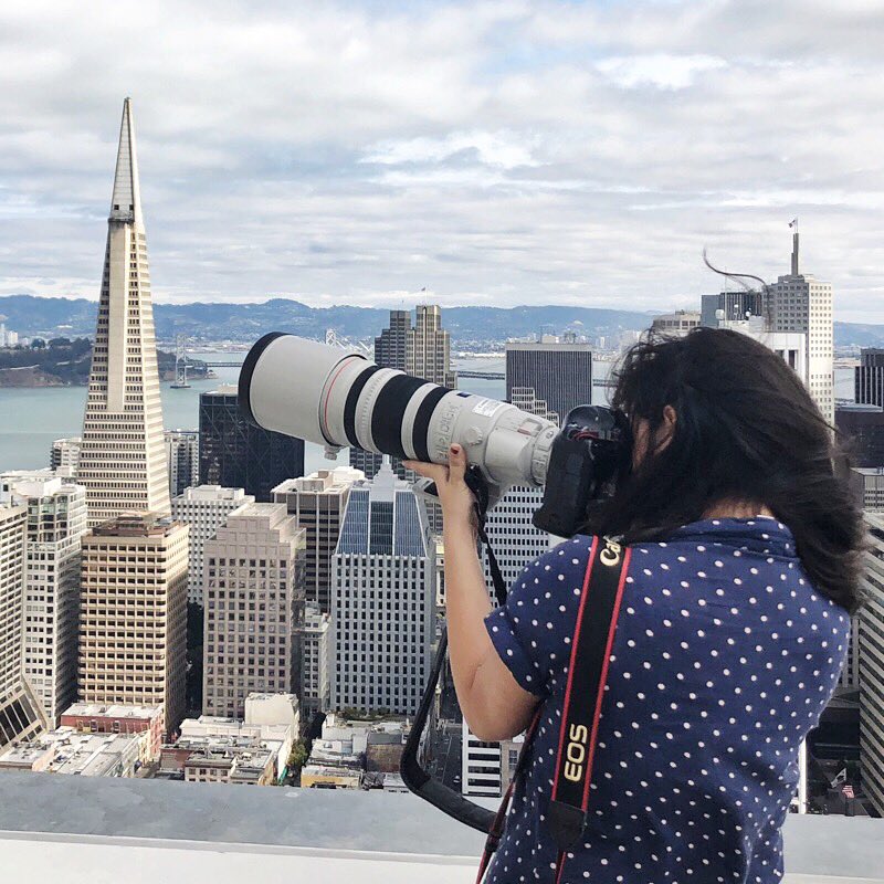 Celebrating six years working for @sfchronicle today. This job always takes me to new heights and I’m the luckiest person around to do what I love in the place I love deeply ✨