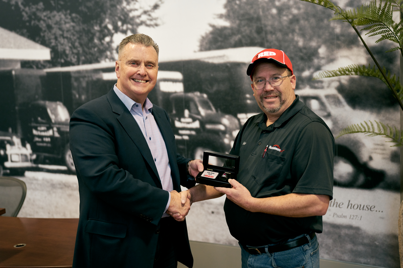 NussbaumTrans's tweet photo. Let's hear it for Eric Oeth! 👏👏 🎉 He's completed his training and is officially #CertifiedRED!
"Eric is a great driver who is always looking for ways to improve. He has been a joy to work with." - Nic, Senior Driver Manager https://t.co/wreutEJkP0
