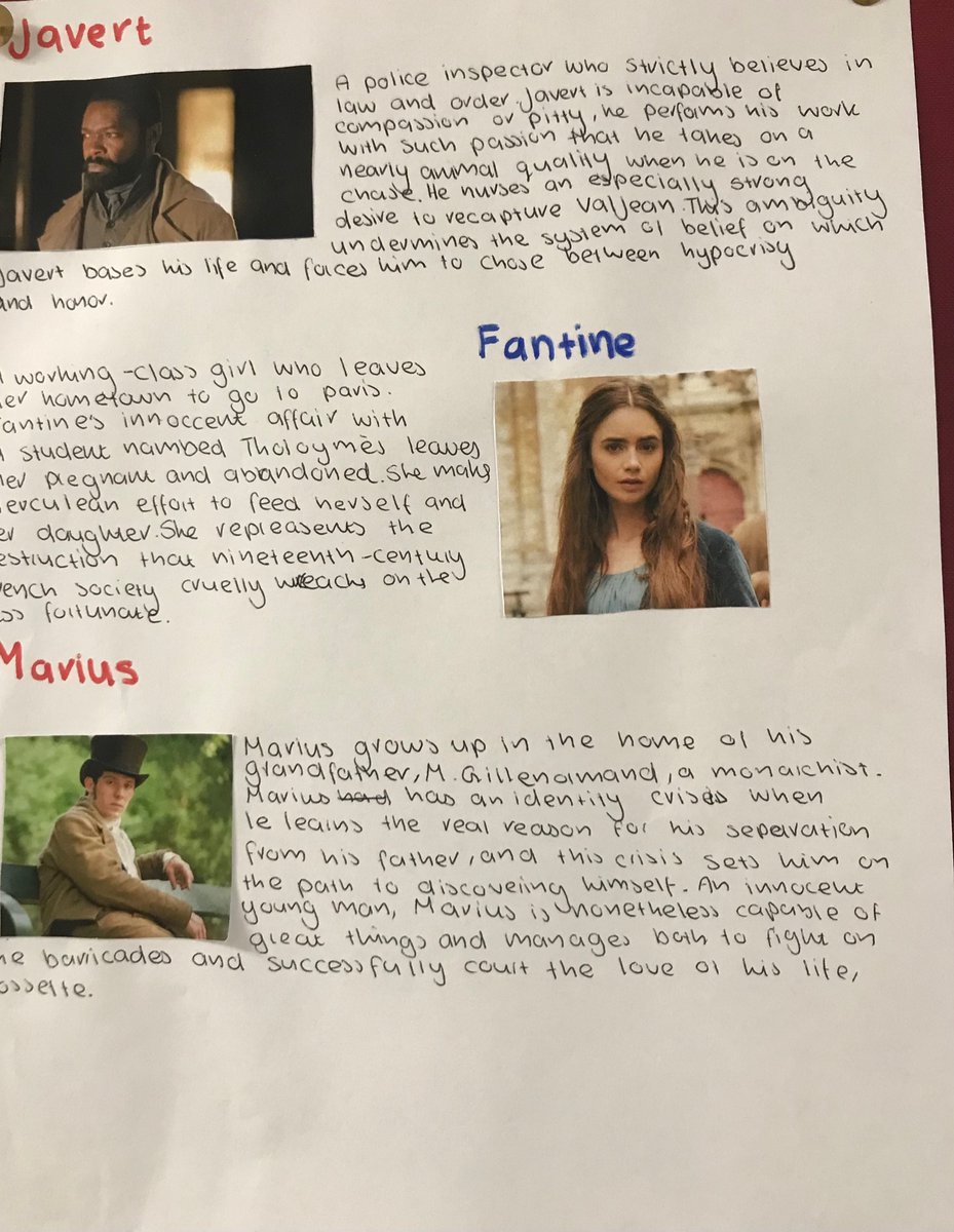 OLHSModLangs's tweet image. After the prelims, our S4 pupils have enjoyed a bit of French culture, literature and music ! They have done some research on a famous novel by Victor Hugo. “Les Misérables” have been a real success! 😊