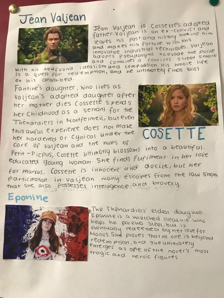 OLHSModLangs's tweet image. After the prelims, our S4 pupils have enjoyed a bit of French culture, literature and music ! They have done some research on a famous novel by Victor Hugo. “Les Misérables” have been a real success! 😊