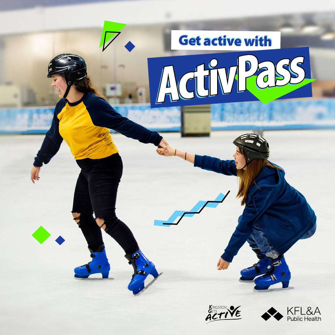 Did you know your ActivPass works during the winter months for fun activities like skating at Centre 70? Find a list of all ActivPass locations at KingstonGetsActive.ca
