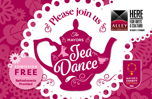 ☕Mayor's Tea Dance 📅Wednesday 10th January ⏰2pm - 4pm 📍The Alley Theatre ✨Free Admission with refreshments provided✨