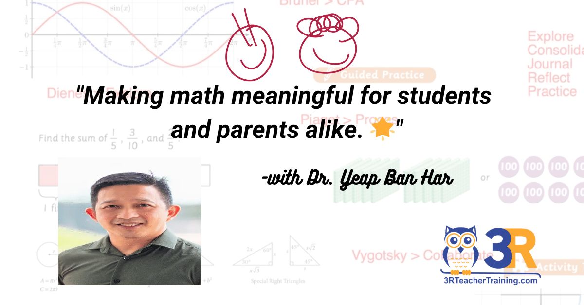 3RTeacherTrain's tweet image. In the Singapore math method, students don&apos;t just learn rules; they understand their essence. This deep comprehension ensures they don&apos;t rely on senseless computations.  #DeepComprehension #SingaporeStyle #3RTeacherTraining 3rteachertraining.com/demystifying-s…