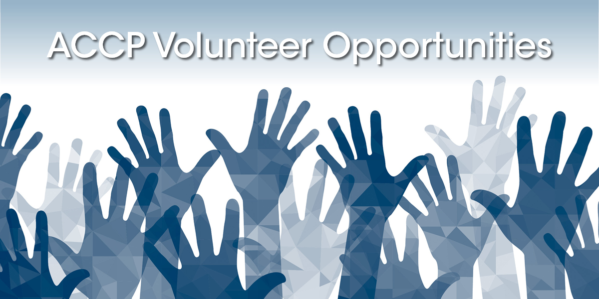 Do you want to become more involved with ACCP in 2024? Consider signing up for a volunteer opportunity! A list of options is available here (login required): ow.ly/UtTB50QnNqU. New opportunities will be added as they become available!