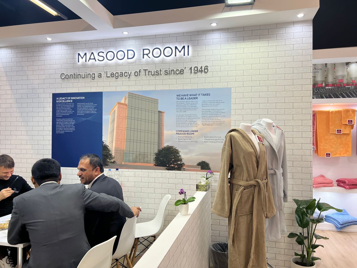 MasoodRoomi2's tweet photo. Step into the world of textile innovation at Heimtextil 2024 which is happening now!

Join Team Masood Roomi at Hall 10.2, Stand B01 &amp; Hall 10.3, Stand A09 for an exclusive showcase of our latest collections.

#Heimtextil2024 #MasoodRoomi #TextileInnovation https://t.co/xYymd6Qkd1