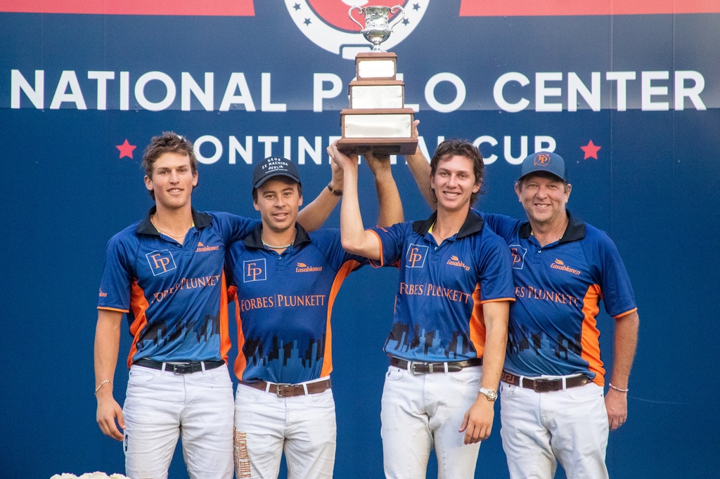 globalpolo_'s tweet photo. Congratulations to Forbes Plunkett for winning the 2024 Continental Cup! 🏆 Forbes Plunkett is the first winner of the 2024 season at NPC 🌴 #globalpolo https://t.co/DD73IiG5gC
