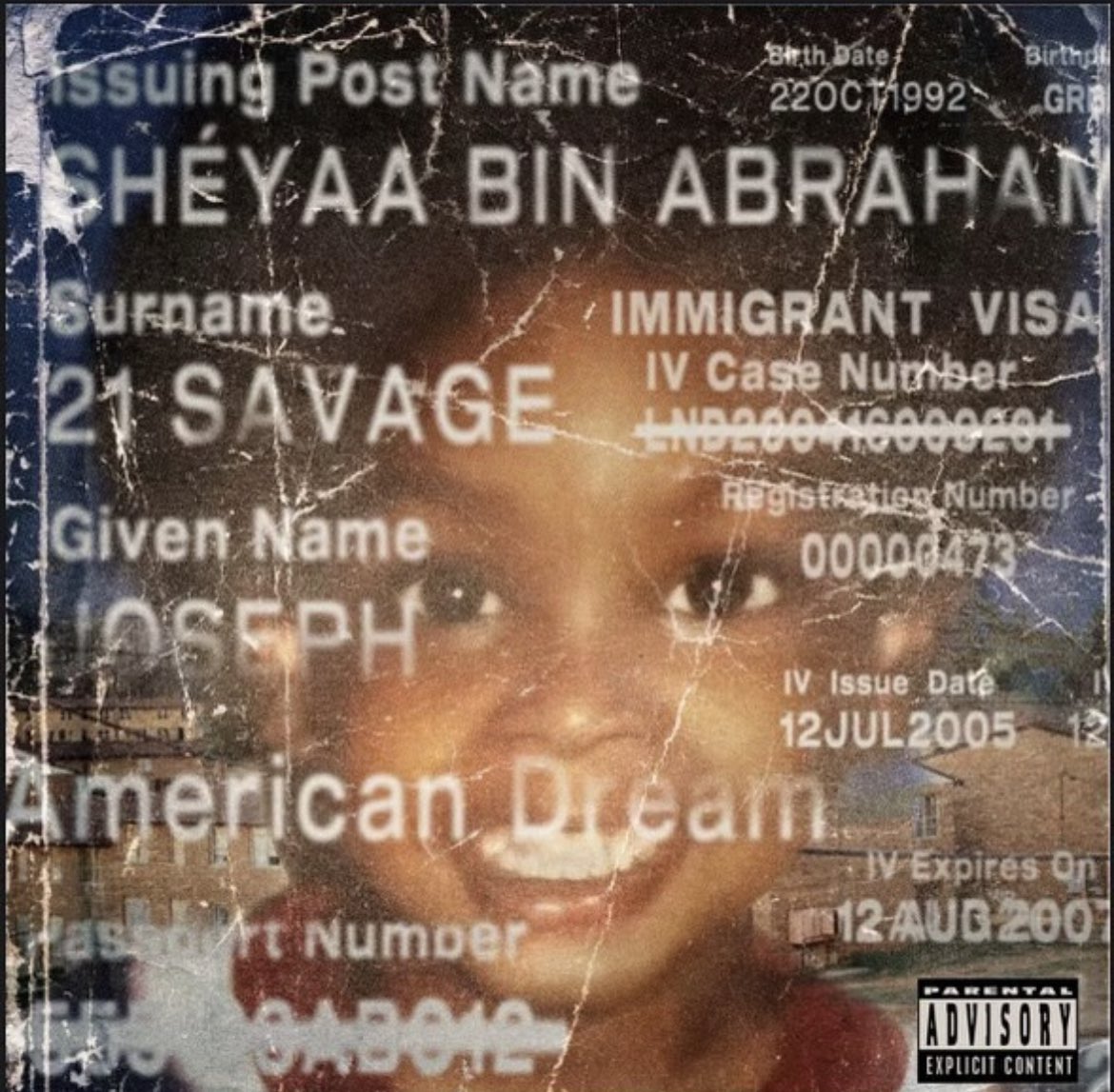 DailyRapFacts's tweet photo. 21 Savages third solo album “American Dream” is dropping THIS FRIDAY 🗡🇺🇸

This is the official cover art 💿 https://t.co/I0AWMwx6BP