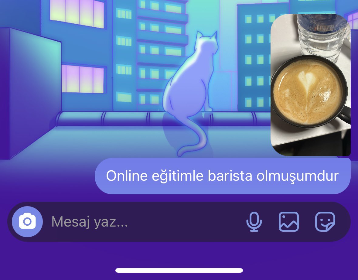 Online eğitimle baristalık şaka mıııı