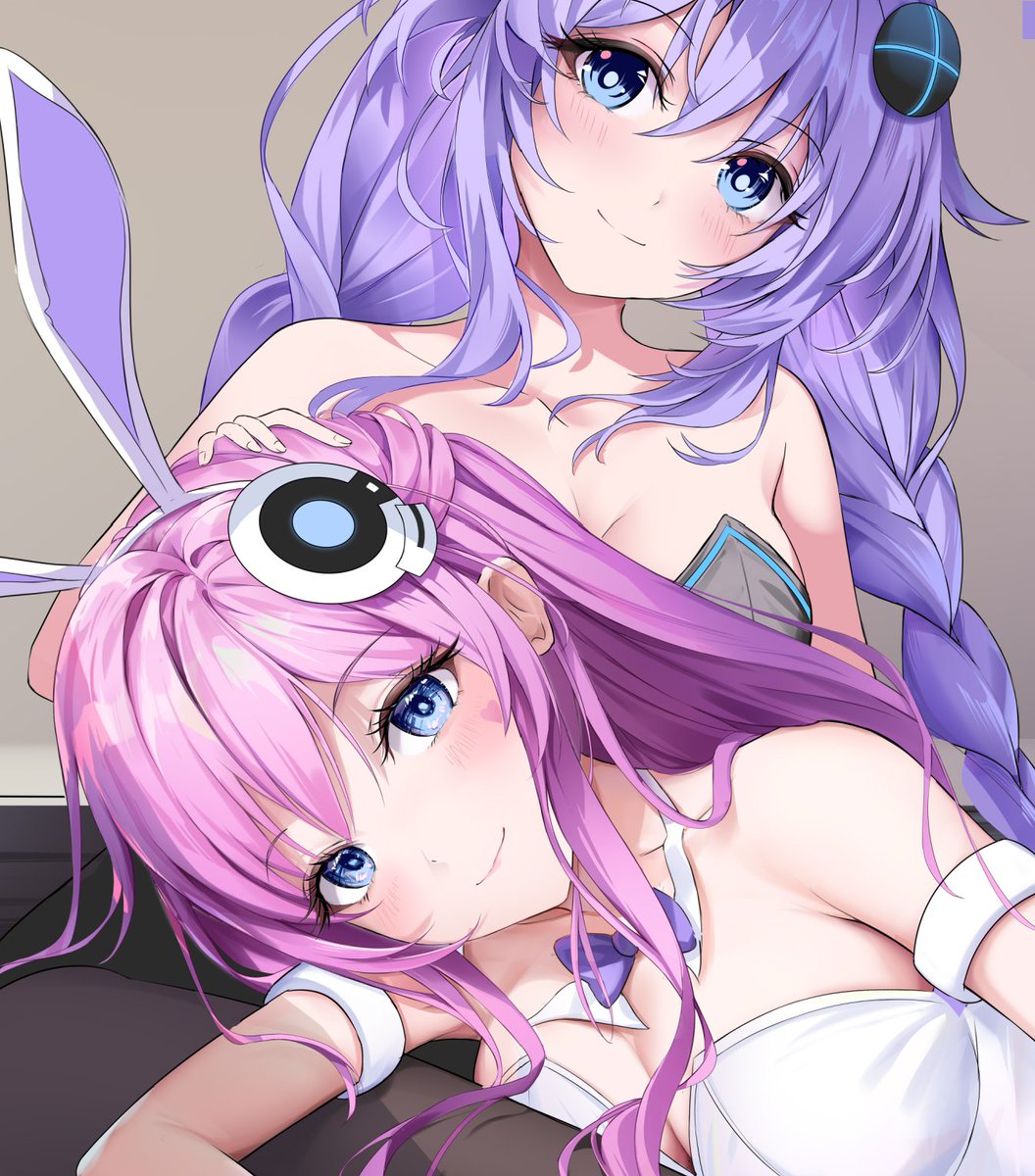 Bunny Nep and bunny Gear WIP 2 #neptunia #超次元ゲイムネプテューヌ #ネプテューヌ