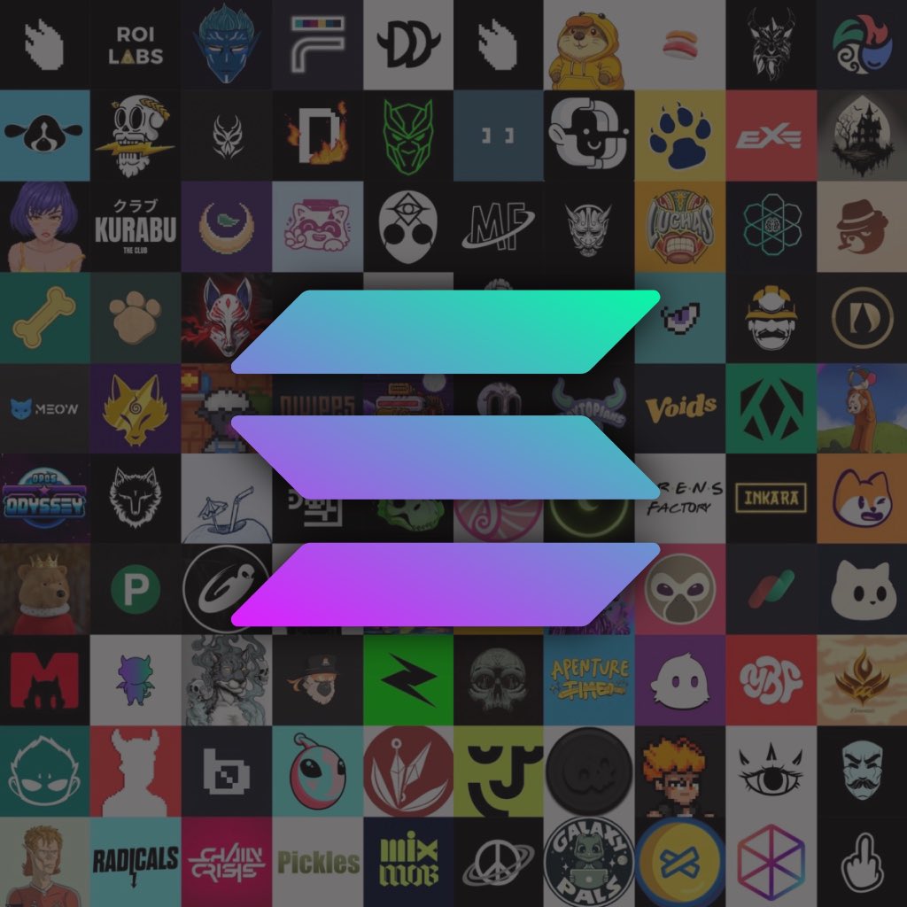 I’ve compiled a list of 100 upcoming Solana projects / mints 👀🤯

Which of these projects are you excited for?

Don’t forget to bookmark this thread 🧵👇