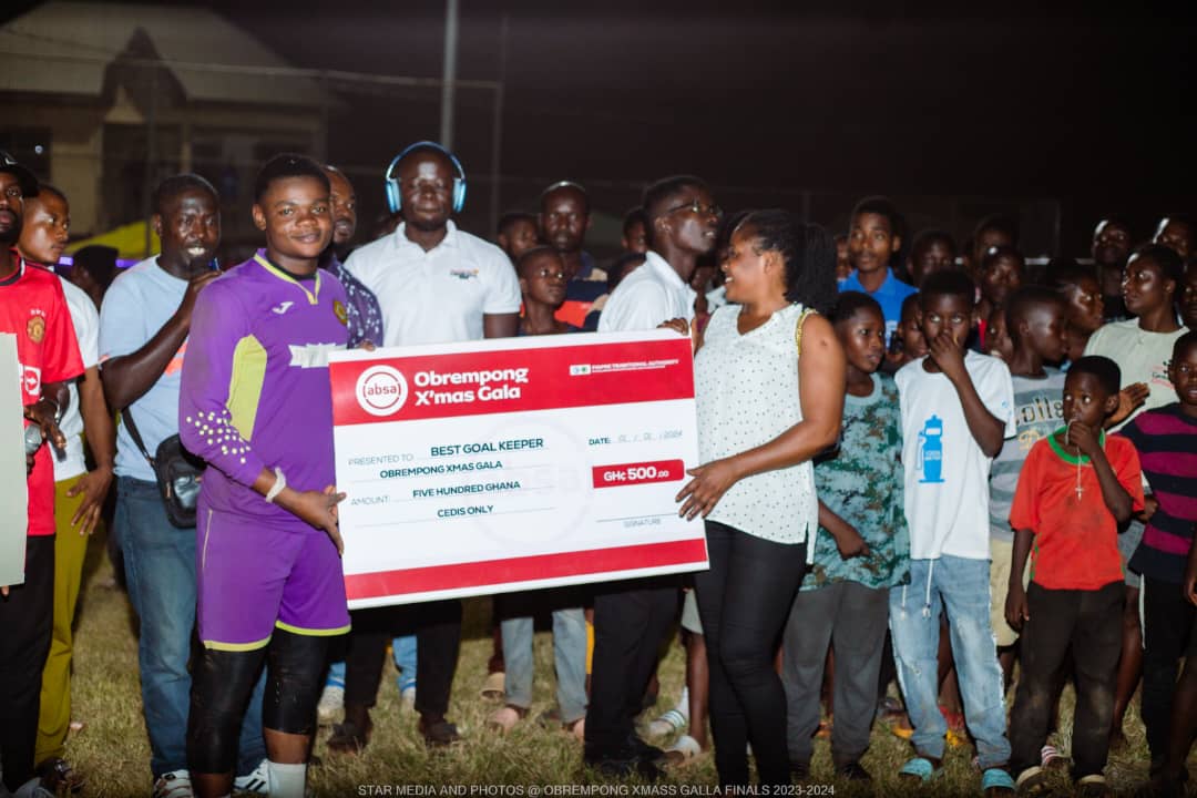 WRAGhana's tweet photo. Congratulations to our number 1 GK
Andy Oppong Appau for being recognised as the best GK at a local tournament.
All at WRA are proud of you.
#letsgotowra https://t.co/QwZR1m7fLl