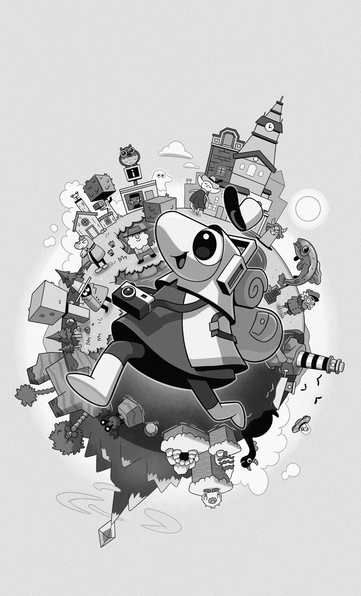 「Hello #PortfolioDay! I'm Nuri and I'm cu」|Nuriのイラスト