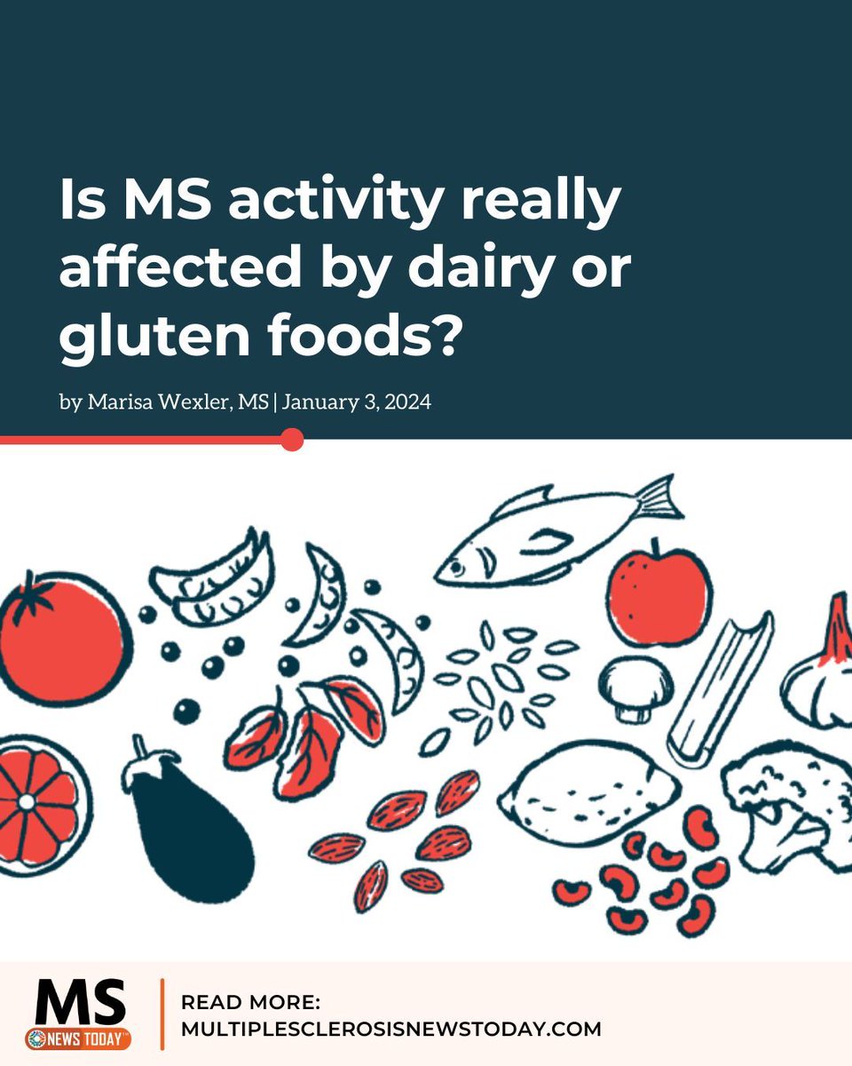 While dairy- and gluten-free diets are often recommended to combat MS inflammation, one new study has evaluated whether or not they actually affect disease activity: buff.ly/48JbS00 

#msresearch #msnews #msdiet #mssymptoms