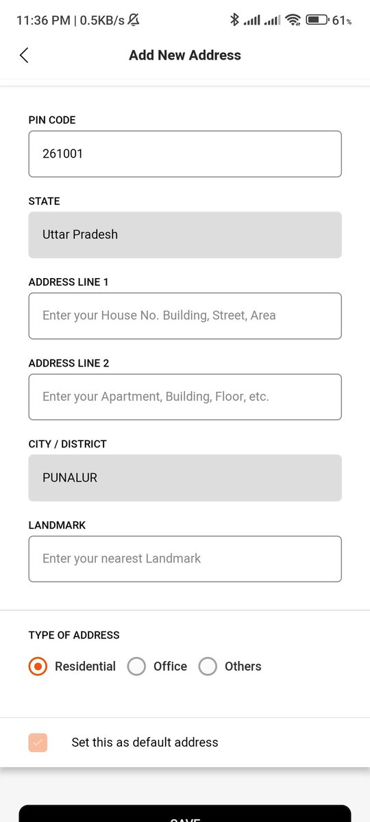 Naimish860's tweet photo. @LPLouisPhilippe Not able to place the order due to the mismatched area pin code and city.
Please do the needful. https://t.co/usWFVQAs2n