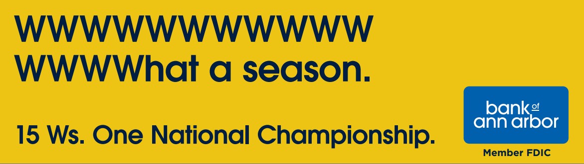 Having so much at <a href="/bankofannarbor/">bank of ann arbor</a> this morning celebrating the first national championship since 1997! #NationalChamps #goblue #MichiganFootball #worldsbestbankers