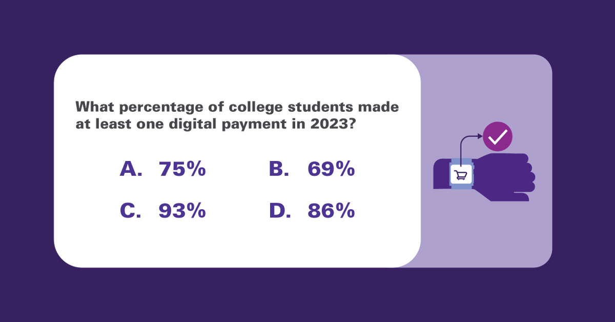 TouchNet's tweet photo. Students increasingly prefer using mobile apps to make payments, with:

✅ 65% saying it’s the “easiest way to pay” and
✅ 93% reported making at least one digital payment in 2023

Download our 2023 Student Financial Experience Report for more trends: https://t.co/ZShW96FTUy https://t.co/U4g5t5Iodg