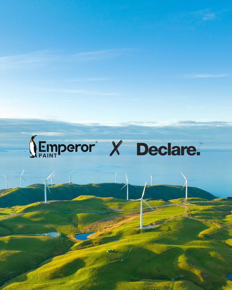 We are proud to be the first UK paint brand to join the Declare program. There is much more we can do, but Declare is a key step in our journey to positively contribute towards sustainability within the paint industry 💪

#EmperorPaint