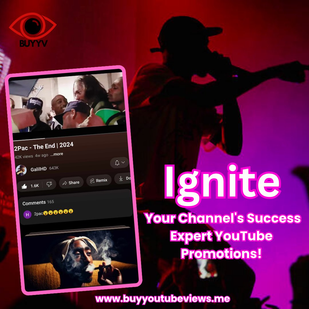 buyytv's tweet image. 🔥 Supercharge your YouTube presence with our expert promotion! Reach new heights, gain subscribers, and conquer the algorithm! 🚀🌐 #YouTubePromo #ChannelGrowth #PromoMasters #EngageAudiences #DigitalSuccess #ViralContent #PromotionGame #BoostYourBrand