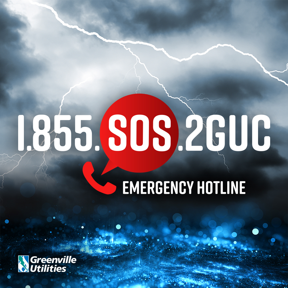 With severe weather potential for today (1/9), now is a good time to save our Emergency Hotline 1-855-SOS-2-GUC (1-855-767-2482). We also recommend that you save your GUC account #. You can also…