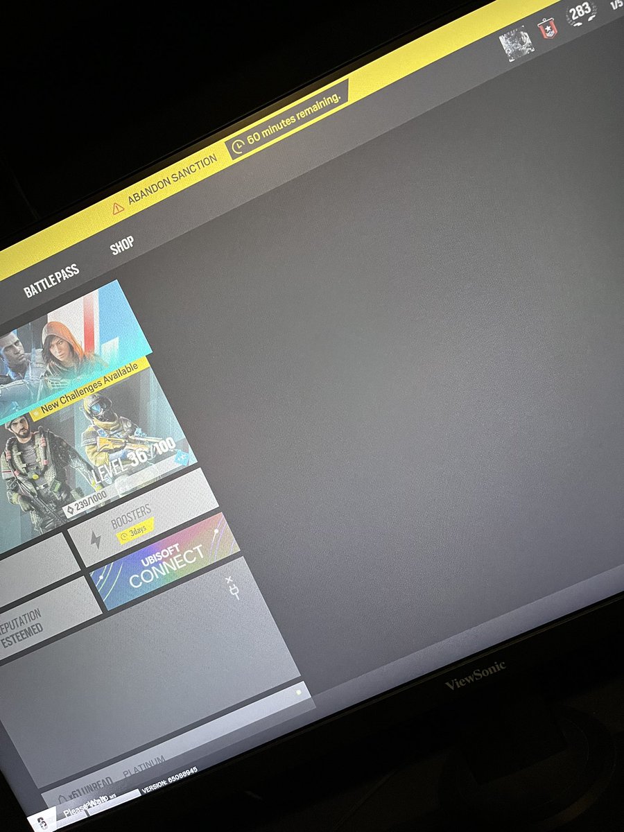 georgeDDII's tweet photo. @Rainbow6Game Just got banned because of the wank stain servers 😂 ubi suck ass https://t.co/VAOZ5j6Crb