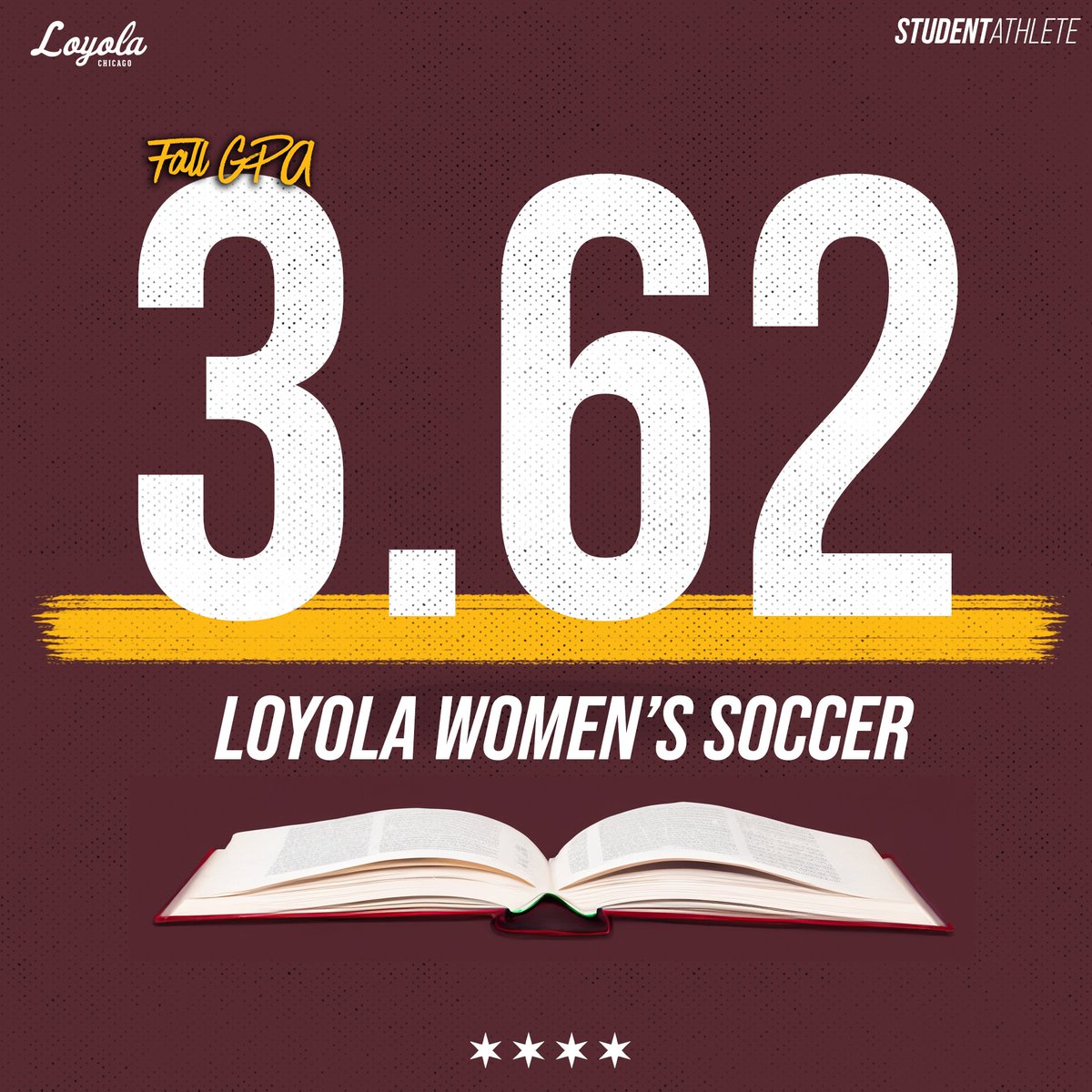 RamblersWSOC's tweet photo. Solid effort on and off the field last semester ⚽️📚 https://t.co/wp9q03NvKs