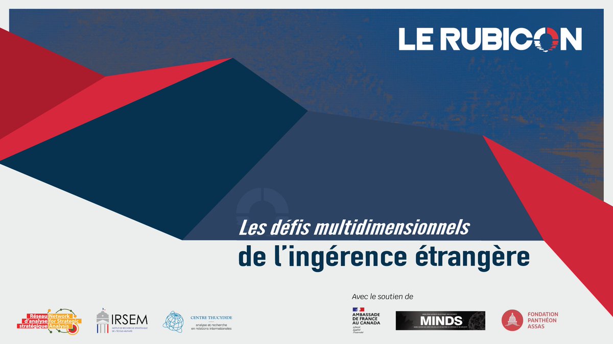 Le Rubicon (@lerubicon_org) on Twitter photo #Colloque Le 18 et 19 janvier, <a href="/LeRubicon_org/">Le Rubicon</a> tiendra son 2ème colloque annuel à Ottawa intitulé « Les défis multidimensionnels de l’ingérence étrangère » à l’Ambassade de France au Canada (<a href="/franceaucanada/">La France au Canada 🇫🇷 🇪🇺</a>).
Plus d’infos sur le lien suivant : ras-nsa.ca/fr/evenement/c… #Colloque Le 18 et 19 janvier, <a href="/LeRubicon_org/">Le Rubicon</a> tiendra son 2ème colloque annuel à Ottawa intitulé « Les défis multidimensionnels de l’ingérence étrangère » à l’Ambassade de France au Canada (<a href="/franceaucanada/">La France au Canada 🇫🇷 🇪🇺</a>).
Plus d’infos sur le lien suivant : ras-nsa.ca/fr/evenement/c…