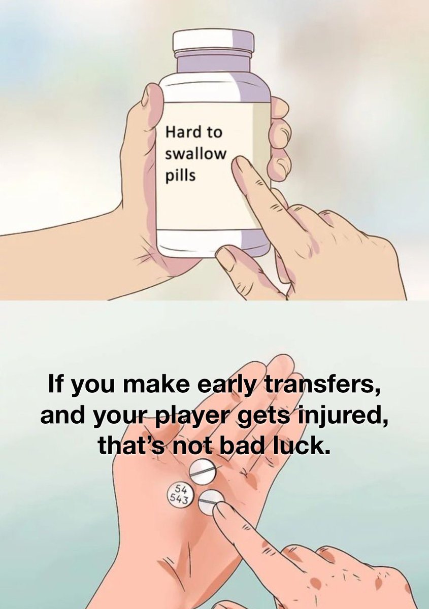 FPLMate's tweet photo. That’s the risk you take 🤷🏽‍♂️ https://t.co/03wLcFy16S