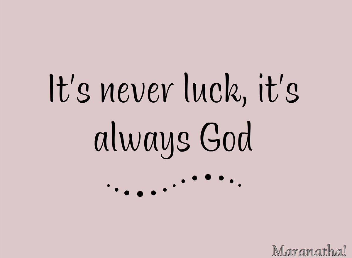 TheonlywaytoGod's tweet photo. No such thing as luck!
#crossingfingersdoesnthelp #dontwishuponastar #nosuchthingasluck https://t.co/ransB9Ambn