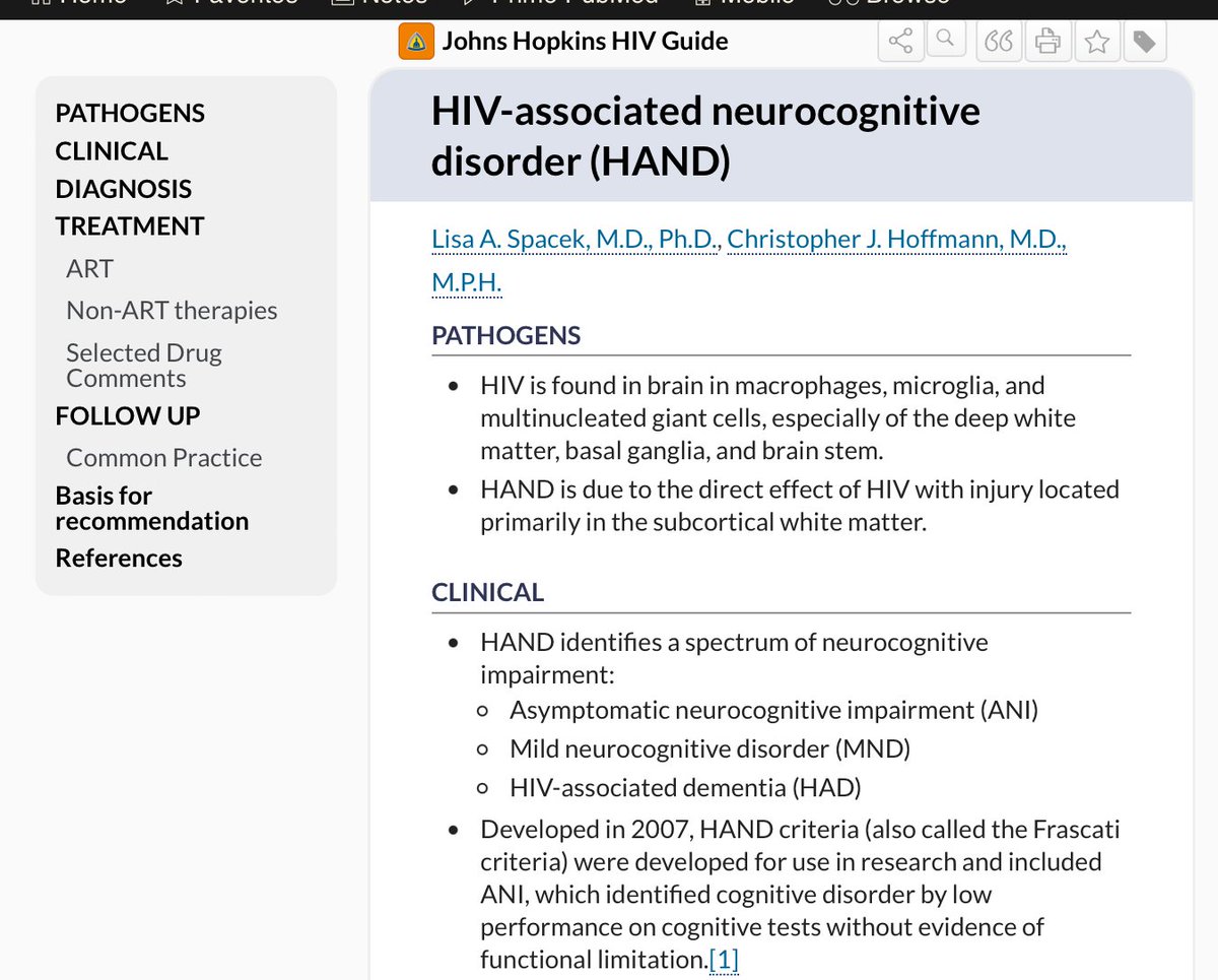 janiesaysyay's tweet photo. Why is @dbdugger's SAND Score, based on HIV-Associated Neurocognitive Disorder screening critical?
"when untreated with ART (antiretroviral therapy) mean survival was ~6 months" >
#LifeInOneDay #AcceleratedAging #Neurodegeneration #LongCovid #HIV
https://t.co/lQMDvFcjiv https://t.co/WuwHvjuRx8