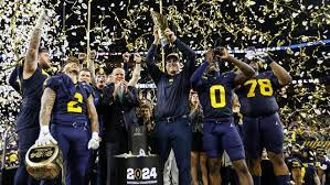 KeySparklingWat's tweet photo. So we love sports. We love winners.  We celebrate winners and winning.  Hats off #Harbaugh #MichiganvsWashington #MichiganFootball #GoBlue https://t.co/5UsGidqqGF