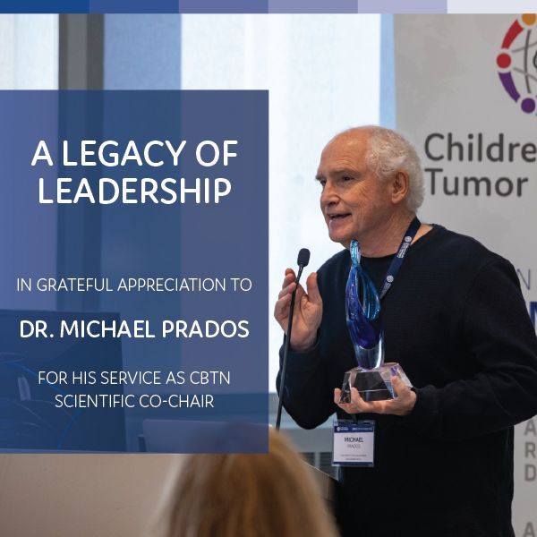 Explore the enduring contributions of our former Scientific Co-Chair, Dr. Michael Prados. His visionary leadership continues to shape breakthroughs in pediatric neuro-oncology. 🧠 Read more:buff.ly/3ROvWaG #wearecbtn #PrecisionMedicine #TogetherWeRise