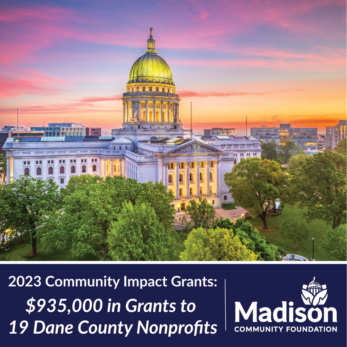 MCF is proud to announce $935,000 in grants to round out 2023! Visit our website to learn more about the 19 grant recipients and the impact they’re making in the Madison community: madisongives.org/nonprofits/CI-…