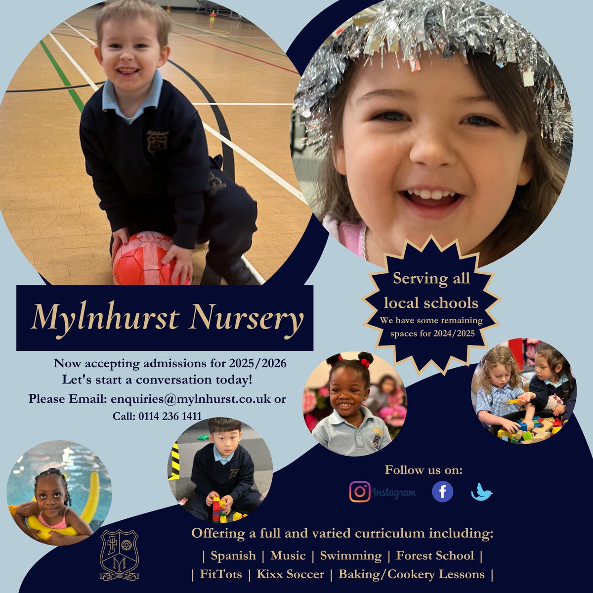 ‼️We have a few remaining spaces for the 2024/2025 academic year‼️ If you would like to take a tour of our wonderful setting please give us a call 01142361411 
#sheffieldissuper #sheffield #preschool #earlyyears #S11 #earlyyearseducation #childhood #children #toddlers #school