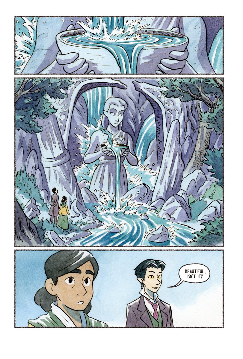 Editor: @CapChapReads  Art Director: Celeste Knudson Design: @_mollyfehr   Here's a peak inside. You can preorder the graphic novel now, wherever you like to get books! linktr.ee/thepalequeen