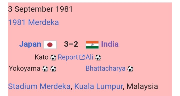 Suman01official's tweet photo. #AsianCup2023
#Japan : STILL FAVOURITE 👍
Whereas 🇮🇳⚽ fans are already disappointed for the absence of #AnwarAli #Jeakson #Ashique & #Sahal 🥲
Remember: Population of #Japan is approx 13 Cr 🙂
Till 80's we were good vs #Japan
What went wrong after that 🤔
@IndianFootball 🇮🇳⚽ https://t.co/t1fAhdmjYI