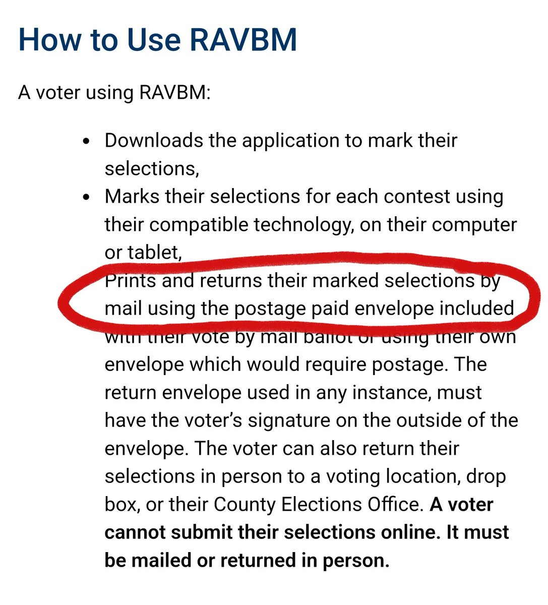 .@ElonMusk people might also be surprised that California has a RAVBM program that let's you print your own ballot at home and then mail it in or place it in a drop box.
What could go wrong?
sos.ca.gov/elections/voti…