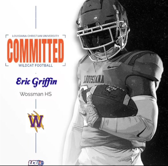 #AGTG bless to announce my commitment to Louisiana Christian University🧡💙. 
Thank you to my Family , Coaches and Supporters 💯
<a href="/CoachM_Hodge/">Marquis D. Hodge</a> @CallMeCoach_11 
@WossmanWildcat_ <a href="/LavelleWilsonJ1/">Lavelle Wilson Jr.</a>