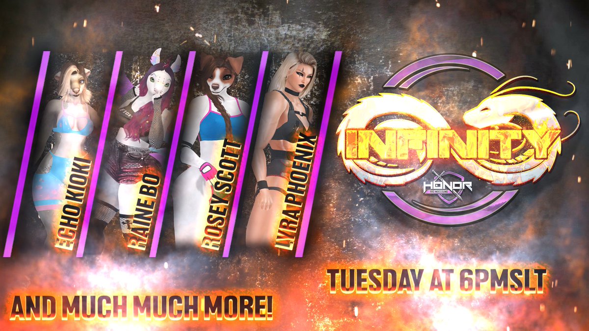 HonorPro_SL's tweet photo. WE'RE BAAACK! Who's ready for some consensual violence?! We got one amazing show lined up for you! Come see all of your favorite HPW wrestlers: Echo Kioki, Isable Dredd, Lyra Pheonix and many more! Bring your friends they don't want to miss this! See you at 6pm SLT! https://t.co/FpIbKHmPsk