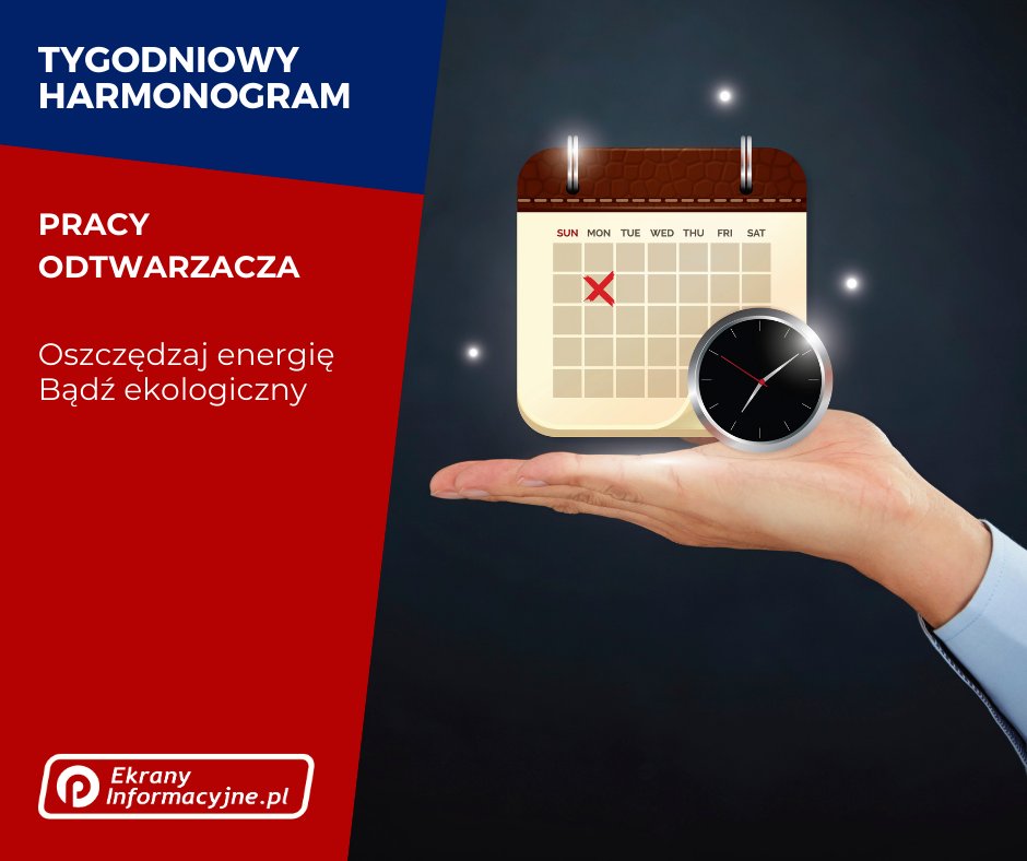 EkranyInfo's tweet photo. Wyłączaj odtwarzacz, kiedy nikt nie ogląda ekranu👍To nie tylko ekologia, ale też oszczędność sprzętu.

#digitalsignage #ekranyinformacyjne #tabliceinformacyjne #reklamazewnętrzna #tablicereklamowe   #gazetkamultimedialna #pictorplayer #shoptv #reklamanamonitorach #reklama https://t.co/GHYEqq6L62