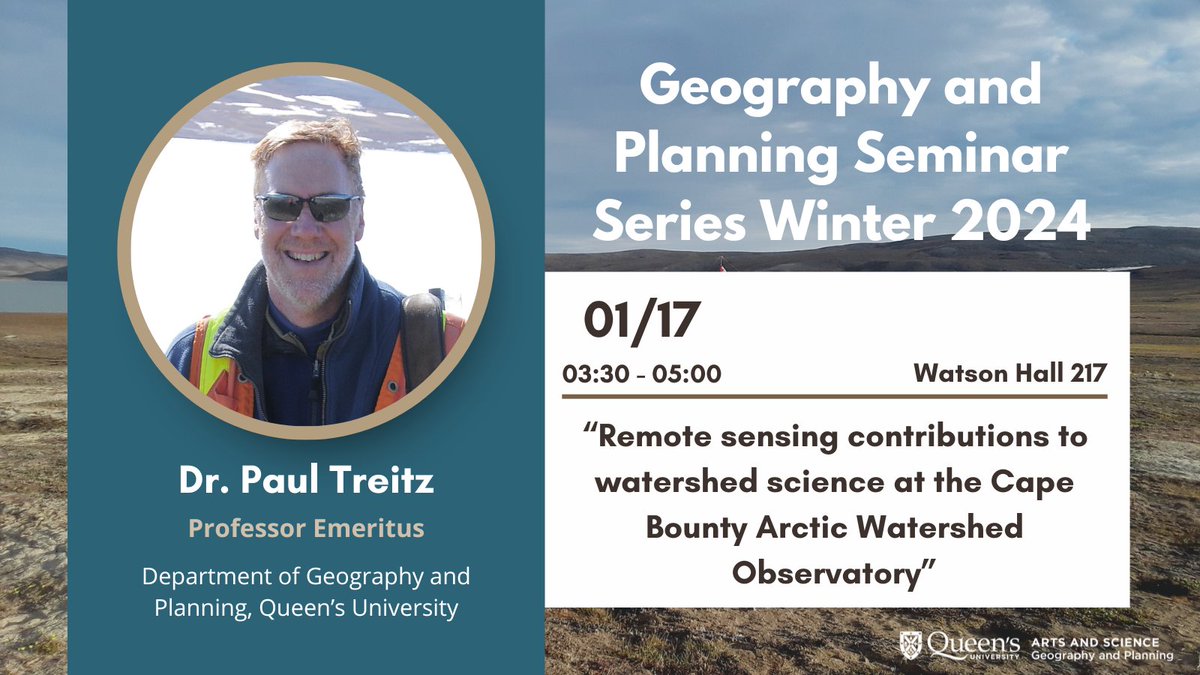 Queen's Department of Geography and Planning tweet media