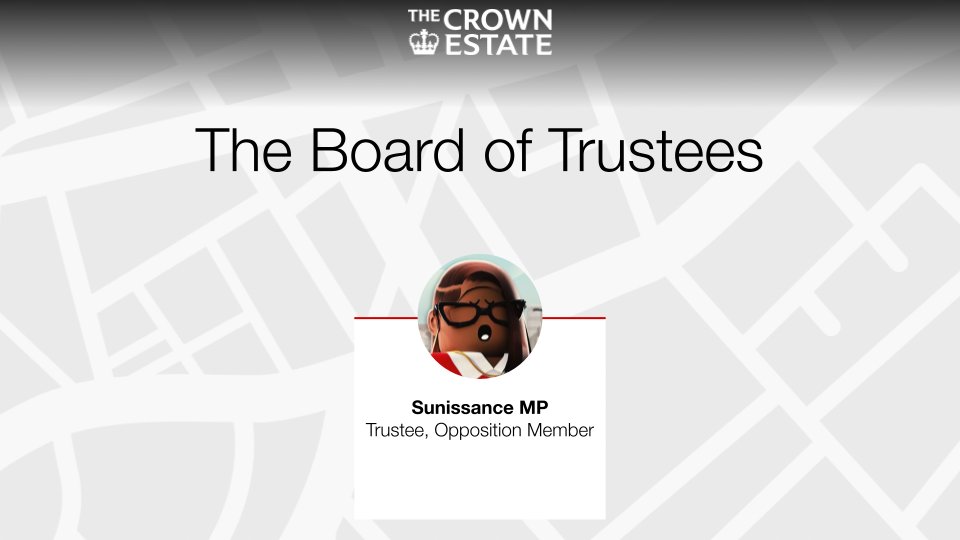 We are delighted to welcome a new trustee to our board appointed by the Leader of the Opposition!
