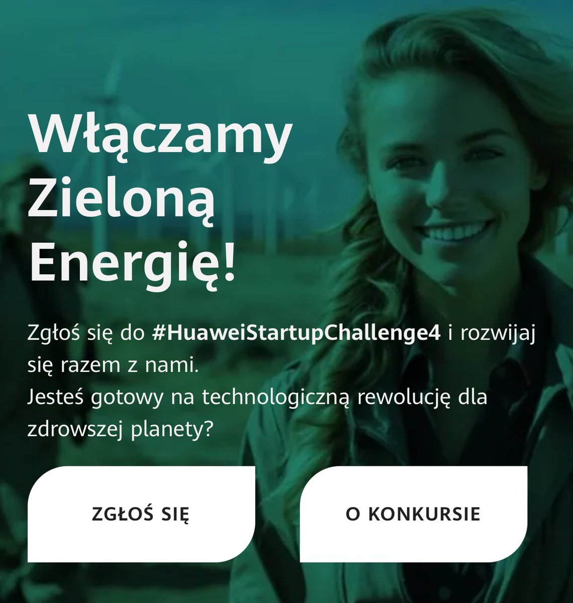 Federacja_PL's tweet photo. Kończy się czas na zgłaszanie innowacyjnych projektów promujących zieloną energię w konkursie dla polskich startupów, organizowanym przez  #HuaweiStartupChallenge  i #StartupAcademy, Termin upływa 14.01.2024. Szczegóły tu⬇️
https://t.co/MZ0Rehm576 https://t.co/qjHMkldwLN