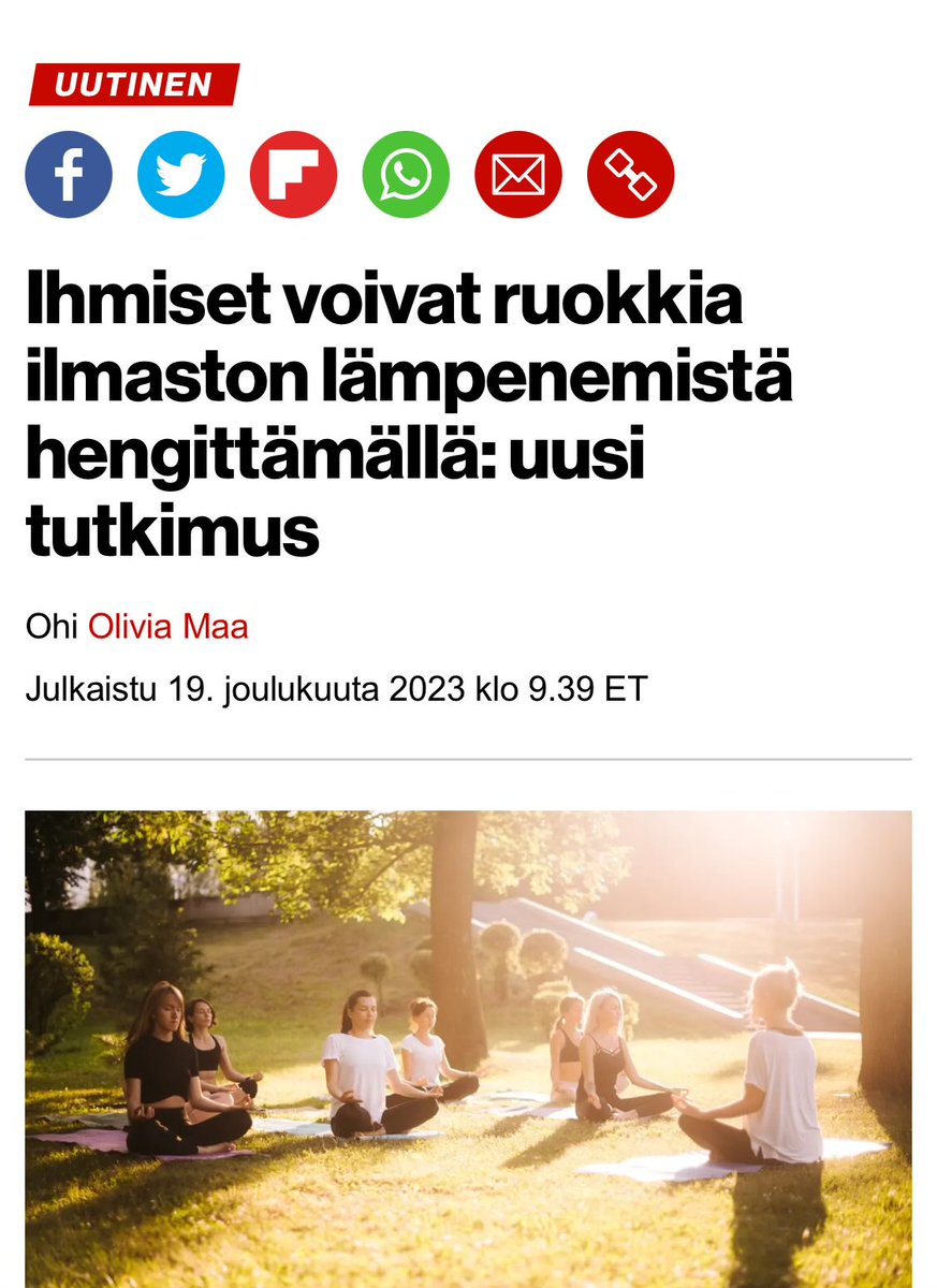 Alkaako hitaillekki valjeta jo, mitä se ”hiilineutraalius” tarkoittaa?

”Ihmisen massasta n.20% on hiiltä.”

nypost.com/2023/12/19/new…

🤡🌏